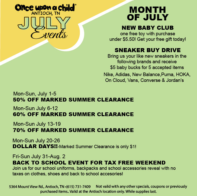 July Events